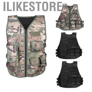 Ilikestore Outdoor CS Game Child Vest  Children Kids Waistcoat  Camouflage Vest for Outdoors Games