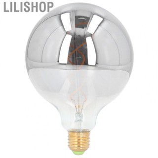 Lilishop Dimmable Light Bulbs  4W Round Light Bulbs 2700K Warm Light Retro  Lights  for Bar for Coffee Shop