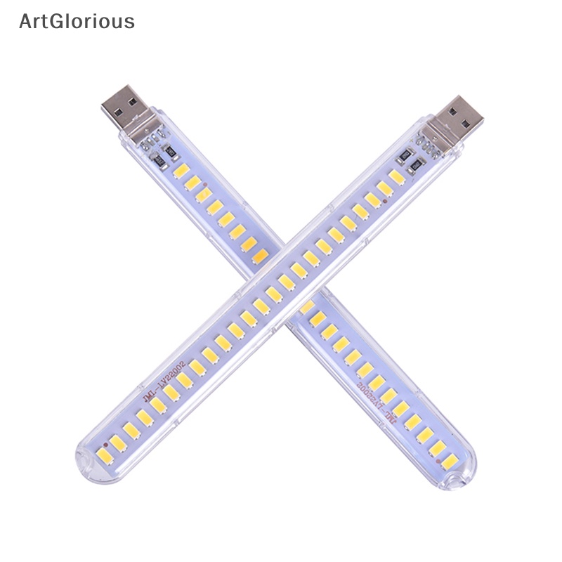 โคมไฟตั้งโต๊ะอ่านหนังสือ LED 24 ดวง 5V 12W USB