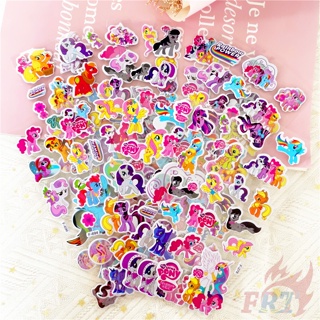 ❀ สติกเกอร์ My Little Pony Series 01 DIY สําหรับติดตกแต่ง ❀ สติกเกอร์ PVC ลายการ์ตูน 3D กันน้ํา สําหรับติดตกแต่งของเล่น 12 แผ่น ต่อชุด