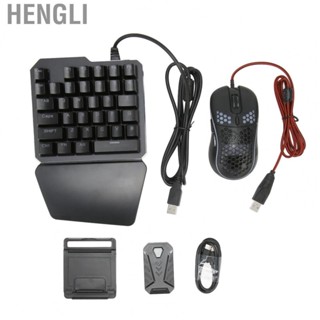 Hengli 4 in 1 Mobile Game Combo  Gaming  Mouse Converter 5V 2000mA Mobile Gamepad Controller  for Mobile Game