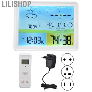 Lilishop LCD Weather Forecast Indoor Outdoor  W/RCC Receiving Function 100‑240