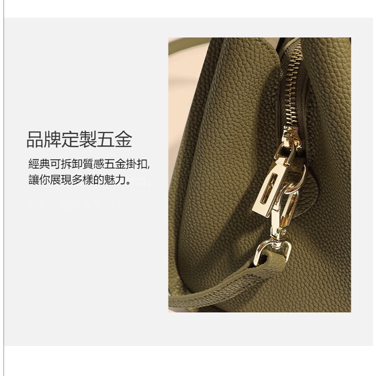 ใหม่high-endตะกร้าผักกระเป๋าหญิงกระเป๋าขนาดใหญ่ความจุcross-body Cowhideกระเป๋ากระเป๋าถือกระเป๋า - รูปที่ 4