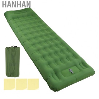 Hanhan   Olive Green Inflatable Camping Mat  Nylon  for Camping