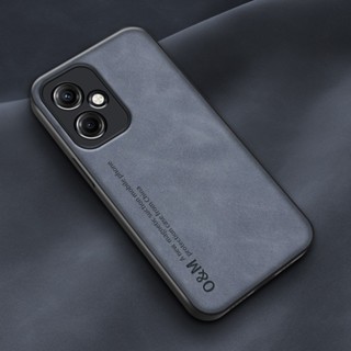 แฟชั่น นิ่ม TPU กันกระแทก เคส Oppo K11X 5G ผิวสัมผัส หนัง PU เคสป้องกันด้านหลัง แบบเต็ม