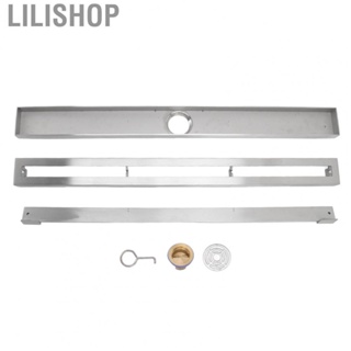 Lilishop Shower Grate Linear Shower Drain Preventing Odors for Kitchen