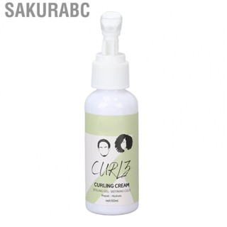 Sakurabc Curl Enhancing   Softness Refreshing Elastic Moisturizing Reduce Dryness Curl Defining   for Home