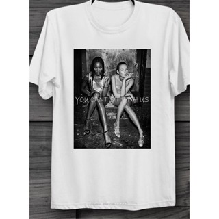 เสื้อยืด พิมพ์ลาย You Cant Sit With Us Naomi Kate Cool เซ็กซี่ สําหรับผู้ชาย