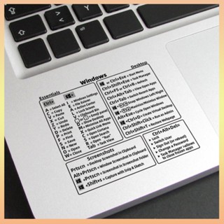 สติกเกอร์ติดแป้นพิมพ์ Windows PC สําหรับ PC แล็ปท็อป เดสก์ท็อป MAC Photoshop