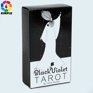 The Black Violet Tarot for artists and dreamers Created by Heidi Phelps Beginner Tarot