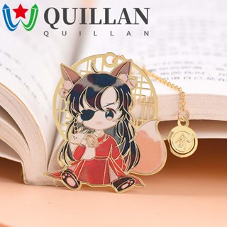 Quillan ที่คั่นหนังสือ ลายการ์ตูนอนิเมะ Tian Guan Ci Fu สไตล์จีน สําหรับนักเรียน