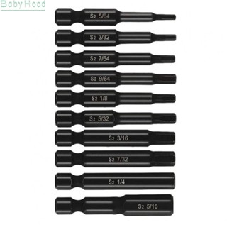 【Big Discounts】Hex Screwdrivers 1/4" 1/8" 10Pcs/Set 3/16" 3/32" 5/16" 5/32" 5/64"#BBHOOD