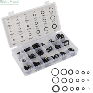 【Big Discounts】Rubber O-ring Pack Gadget 225Pcs Rubber Plumbing Garage Sealing Assort#BBHOOD