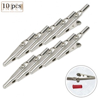 【ONCEMOREAGAIN】Alligator Clip Small Battery Test Test Meter Clips Automobile Inspection
