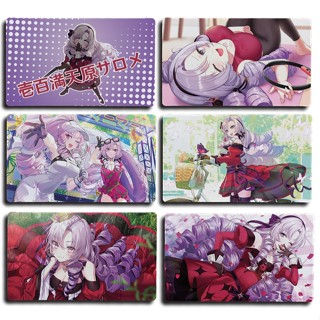 แผ่นรองเมาส์แฟชั่น ลายการ์ตูนอนิเมะ hyakumantenbara nijisanji jp salome mm tcg playmat