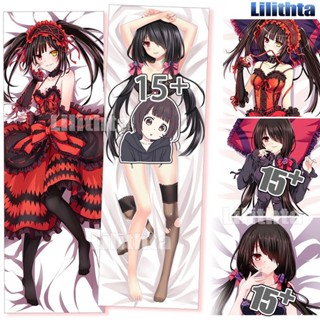 ปลอกหมอน ลายการ์ตูนอนิเมะ Dakimakura DATE A LIVE Tokisaki Kurumi DATE·A·LIVE Game ปลอกหมอนบอดี้ ปลอกหมอน ทําเอง