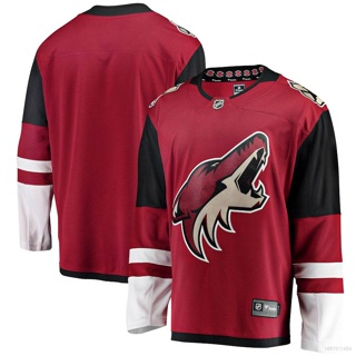 เสื้อกีฬาแขนยาว ลาย HQ1 NHL Arizona Coyotes พลัสไซซ์ QH1