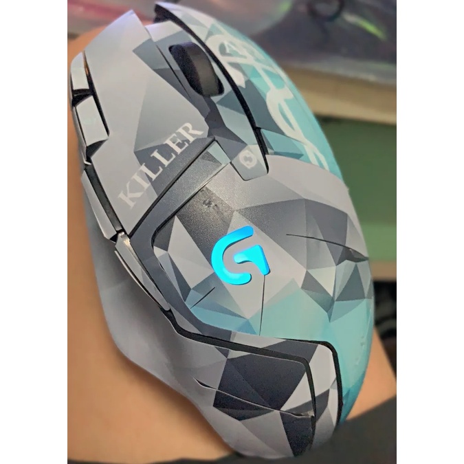 Suitable for Logitech G402 mouse protection sticker wear-resistant dustproof all-inclusive sweat-absorbing film
