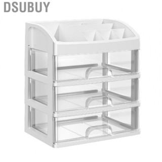 Dsubuy Cosmetic Storage Box  Makeup Desk Organizer Multifunctional for Bathroom