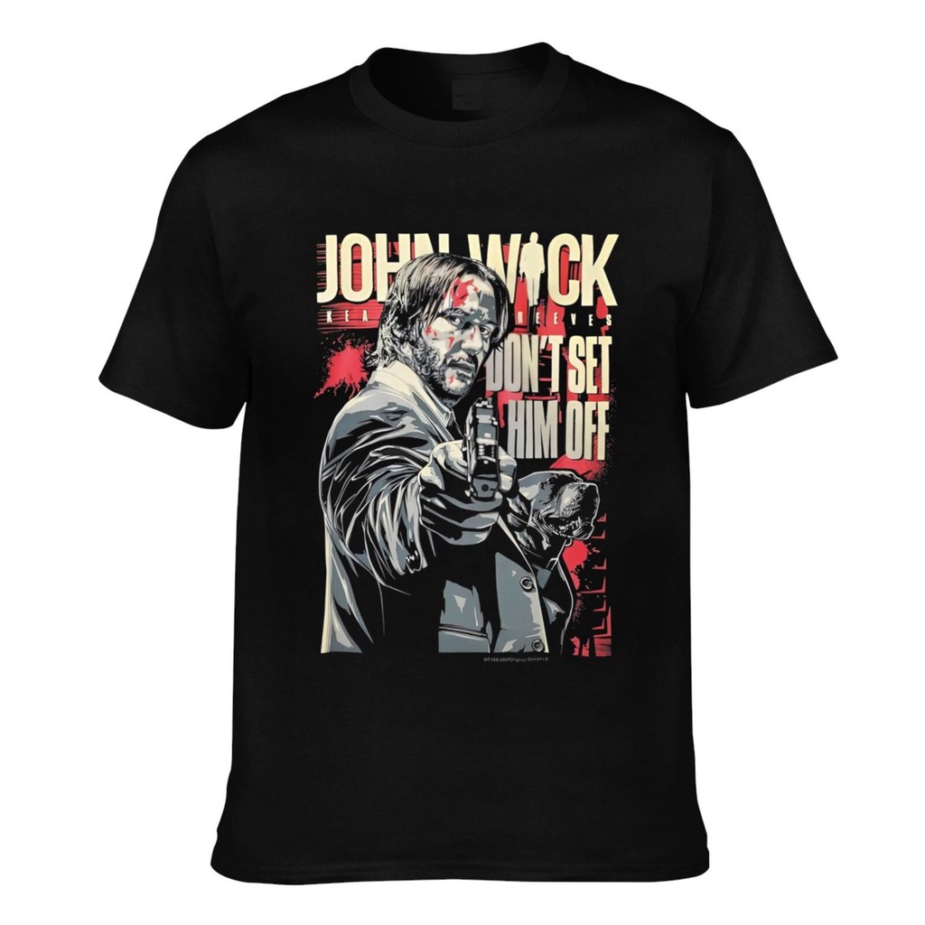 เสื้อยืด Cotton John Wick Vintage