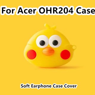 【Case Home】เคสหูฟัง แบบนิ่ม ลายการ์ตูน สําหรับ Acer OHR204 Acer OHR204