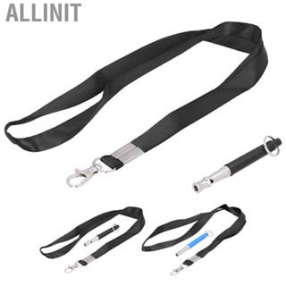 Allinit Dog Training Whistle Keep Silent Adjustable Ultrasonic Pitch  With Lanyard