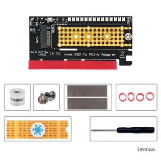 Iwo การ์ดขยาย M 2 เป็น PCIe PCIe NVMe สําหรับ M 2 เป็น PCIe X4 สําหรับ 2242-2280 M 2 NVMe SSD