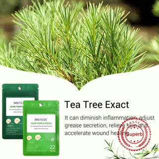 Tea Tree แผ่นแปะสิว ครีมรักษาสิว มองไม่เห็น L4O5