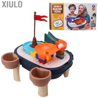 Xiulo 6 In 1 Building Block Table Writing Multi Kids Activity B