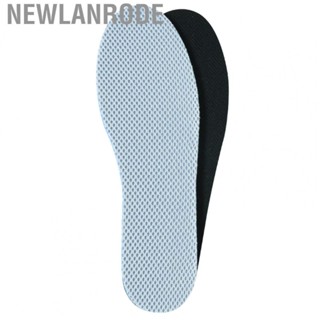 Newlanrode Sports Insoles Breathable Shockproof Moisture Resistant Sweat Absorption High Elasticity Foot Pad