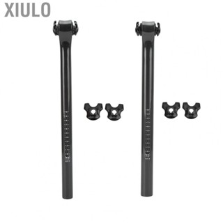 Xiulo Bike Seatpost  Clear Scale Light Weight Seat Tube Good Shock Absorption for Upgrade