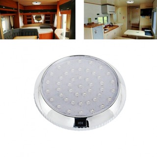 ⚡READYSTOCK⚡Roof Light Roof White Interior Light Plastic Interior Lights Camper 12V