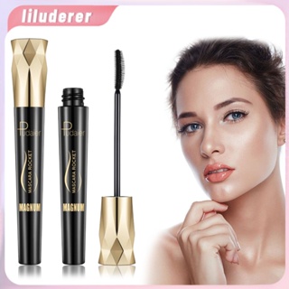 Pudaier Smudge-proof Black Curling ยาวเพิ่มความหนามาสคาร่าหนา Waterproof Eyelash Extension เครื่องมือแต่งหน้า/pudaier มาสคาร่า HO