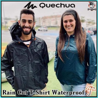 เสื้อกันฝน แบรนด์Quechua ของแท้100% สำหรับผู้ชาย ป้องกันลมหนาว ป้องกันน้ำค้าง ขับBig Bike