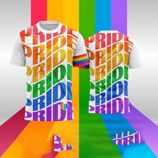 เสื้อ LGBTQ Pride month ใส่ได้ทุกเพศทุกวัย | Polyester 100% By Dark sport fashion