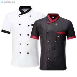 เสื้อท็อปแขนสั้น เหมาะกับใส่ทํางาน แฟชั่นสําหรับผู้ชาย และผู้หญิง