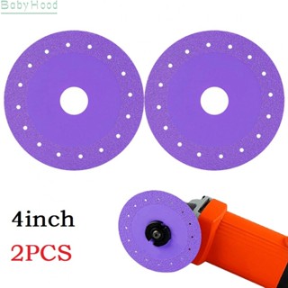 【Big Discounts】2PCS 100mm Glass Cutting Disc Marble Saw Blade Ceramic Tile Polishing Grinding#BBHOOD