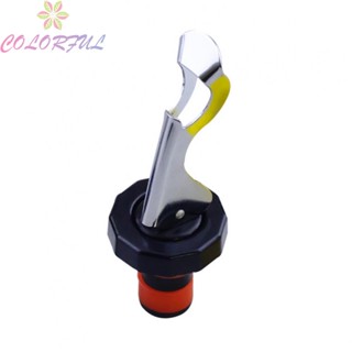 【COLORFUL】Wine Bottle Stopper Stainless Steel Wine Cork Easy To Store Easy To Use