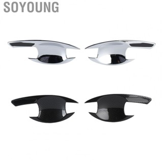 Soyoung Door Handle Bowl Cover  Practical Trim Wearproof for Decor