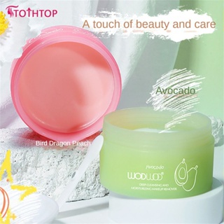 Wodwod Aocado Water Cleansing Cream Gentle Deep Cleansing Eyeslip Face ทรี-อิน-วัน เมคอัพ รีมูฟเวอร์ [TOP]