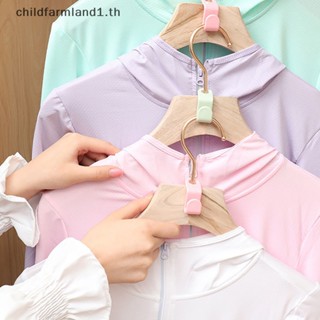 [childfarmland1] ตะขอแขวนตู้เสื้อผ้า พลาสติก 10 ชิ้น [TH]