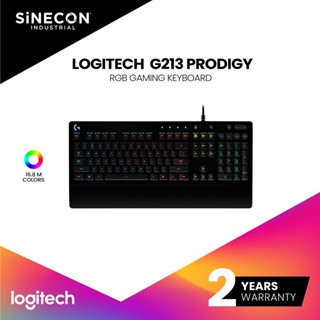 Logitech คีย์บอร์ด G213 PRODIGY RGB GAMING KEYBOARD