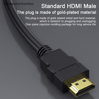 Tt สายเคเบิลอะแดปเตอร์แยก HDMI 1.4 1-in 2-out เป็นตัวเมียคู่ HD 1/2 คุณภาพสูง