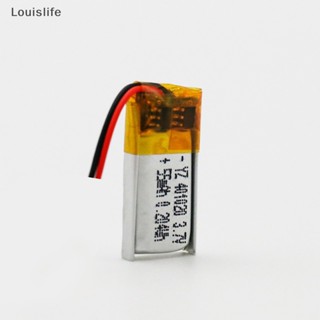 Llph 401020 55mah 3.7V ลิเธียมโพลิเมอร์ ชาร์จได้ สําหรับชุดหูฟังบลูทูธ ของเล่น LLP