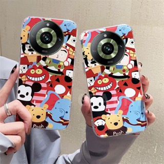 พร้อมส่ง ใหม่ เคสโทรศัพท์มือถือนิ่ม แบบใส กันกระแทก ลายการ์ตูนสัตว์น่ารัก แฟชั่น สําหรับ Realme 11 Pro Realme 11 Pro+ 2023 Realme11 Realme11ProPlus