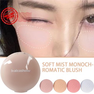 บลัชออนพาเลท บลัชออน 4 สี ติดทนนาน สีฟ้า สีชมพู ธรรมชาติ B0C3