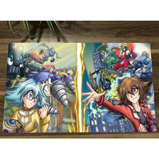 Yu-gi-oh! Playmat GX BATTLE! แผ่นรองเมาส์ Syrus &amp; Jaden TCG CCG สําหรับเล่นเกม