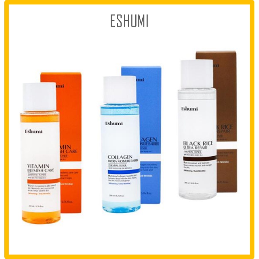 Eshumi Essential โทนเนอร์วิตามิน ดูแลฝ้า ซ่อมแซมผิวหน้า ให้ความชุ่มชื้น / Eshumi Essential Toner Vit