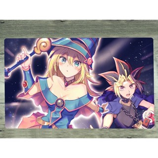 Yugioh! แผ่นรองเมาส์เล่นเกม ลายนักมายากล Yugi Muto CCG TCG สําหรับเด็กผู้หญิง