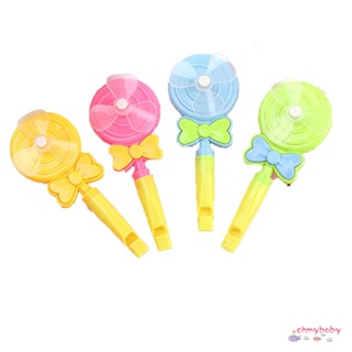 Lollipop Windmill นกหวีด Blowing Toy ของเล่นเด็ก ของขวัญเล็กๆ ของขวัญอนุบาล ของขวัญวันเด็ก [N/4]